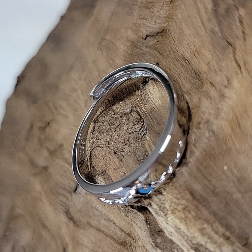Sand & Surf Sterling Silver Ring, S925 - Picture 5 of 10
